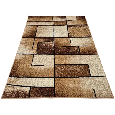 Moderner Stückteppich 50x90 cm LUKEN - beige