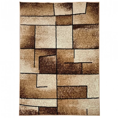Moderner Stückteppich 50x90 cm LUKEN - beige