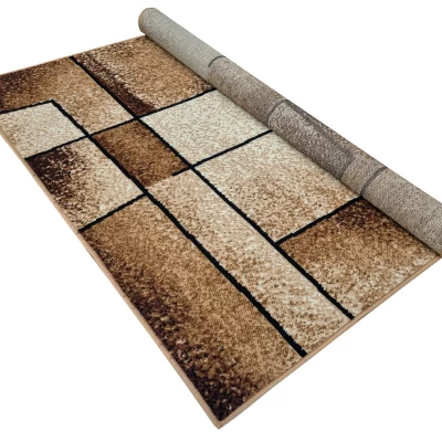 Moderner Stückteppich 50x90 cm LUKEN - beige