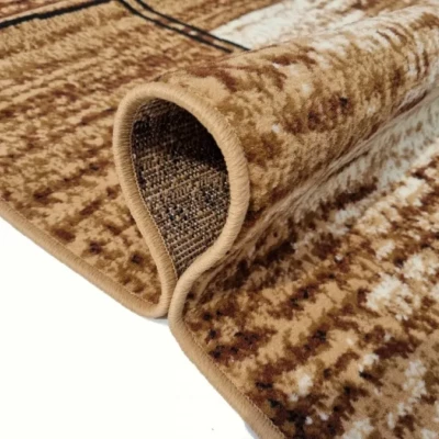 LUKEN rechteckiger Stückteppich 50x90 cm - beige