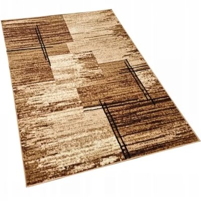 LUKEN rechteckiger Stückteppich 50x90 cm - beige