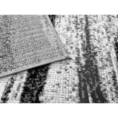Stück Teppich 50x90 cm LUKEN abstrakt - grau