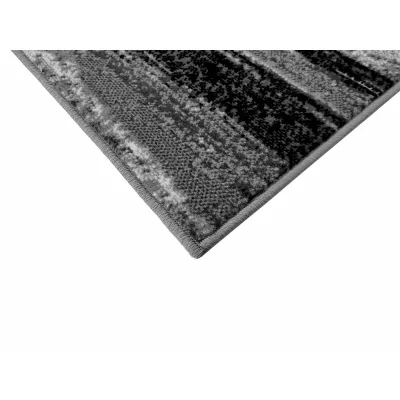 Stück Teppich 50x90 cm LUKEN abstrakt - grau