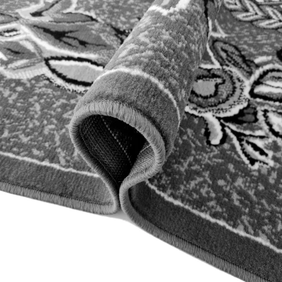 Gemusterter Teppich 50x90 cm LUKEN - grau