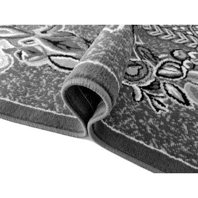 Gemusterter Teppich 50x90 cm LUKEN - grau