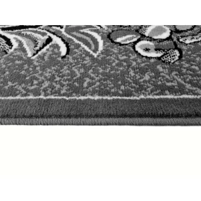 Gemusterter Teppich 50x90 cm LUKEN - grau