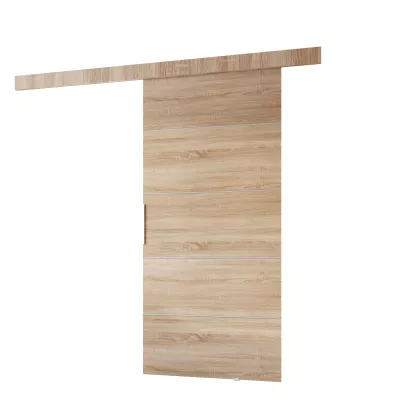 Schiebetür für den Innenbereich BARRET 2 - 76 cm, Sonoma-Eiche
