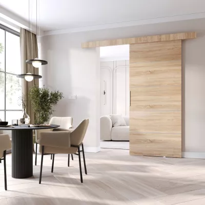 Schiebetür für den Innenbereich BARRET 2 - 86 cm, Sonoma-Eiche