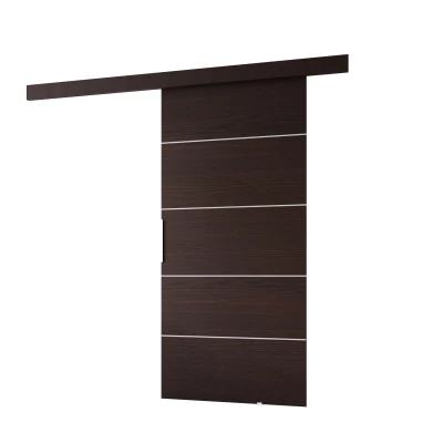 Schiebetür für den Innenbereich BARRET 2 - 96 cm, Wenge