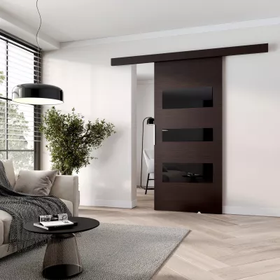 Innentür zur Wand BARRET 3 - 76 cm, Wenge