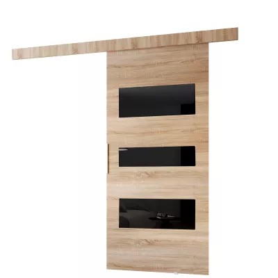 Innentür zur Wand, BARRET 3 - 96 cm, Sonoma-Eiche