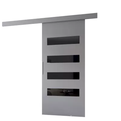 Schiebetür für den Innenbereich BARRET 6 - 76 cm, grau
