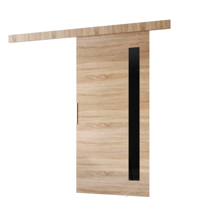 Innentür zur Wand, BARRET 7 - 76 cm, Sonoma-Eiche