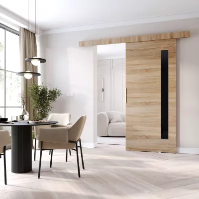 Innentür zur Wand, BARRET 7 - 76 cm, Sonoma-Eiche