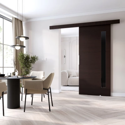 Innentür zur Wand BARRET 7 - 96 cm, Wenge
