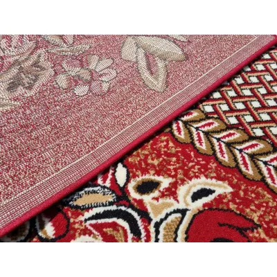 Gemusterter Teppich 160x220 cm LUKEN - rot