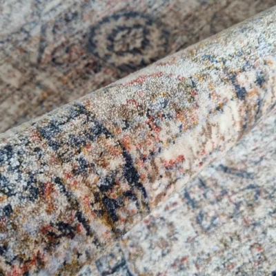 Stück Orientteppich 200x290 cm FRANCO - blau / mehrfarbig