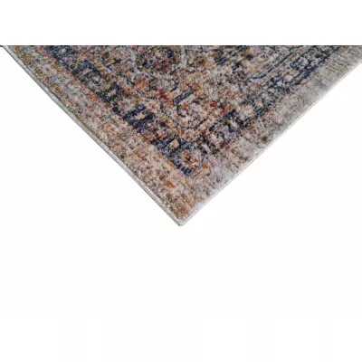 Stück Orientteppich 160x220 cm FRANCO - blau / mehrfarbig