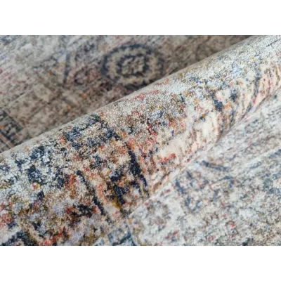 Stück Orientteppich 160x220 cm FRANCO - blau / mehrfarbig
