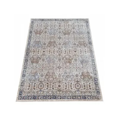 Orientteppich 140x190 cm FRANCO - blau / mehrfarbig