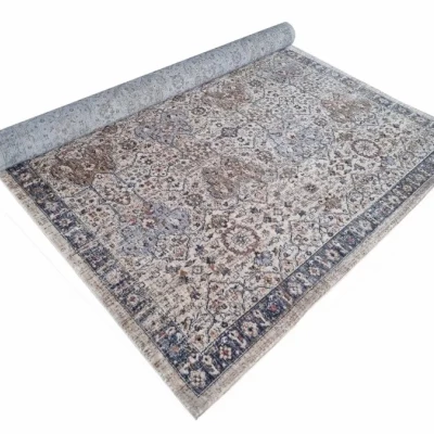 Orientteppich 140x190 cm FRANCO - blau / mehrfarbig