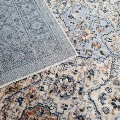 Orientteppich 140x190 cm FRANCO - blau / mehrfarbig