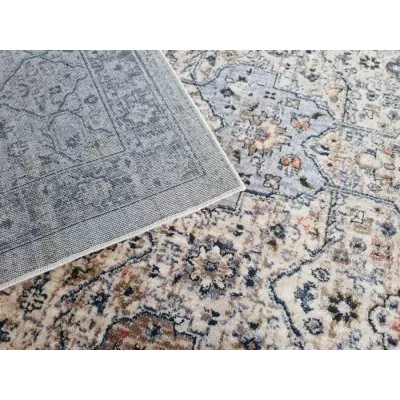 Orientteppich 140x190 cm FRANCO - blau / mehrfarbig