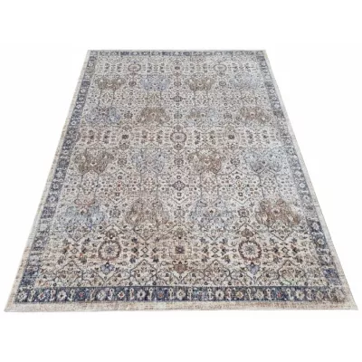 Orientteppich 140x190 cm FRANCO - blau / mehrfarbig