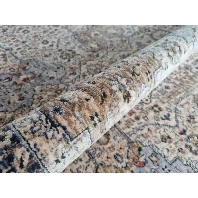 Rechteckiger Teppich 200x290 cm FRANCO - blau / mehrfarbig