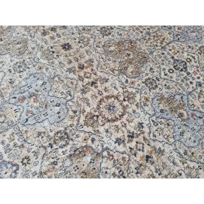 Rechteckiger Teppich 120x170 cm FRANCO - blau / mehrfarbig