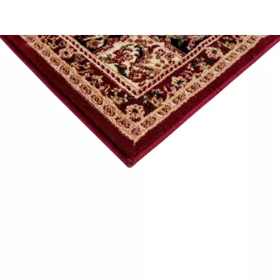 Orientalischer Stückteppich 160x220 cm LUCHO - rot / gemustert