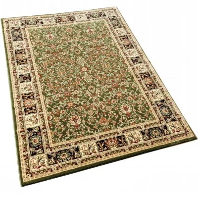 Orientalischer Stückteppich 200x300 cm LUCHO - grün / gemustert