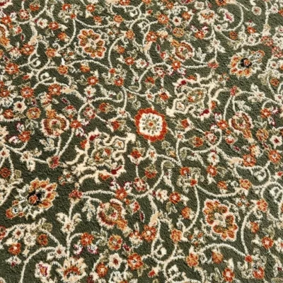 Orientalischer Stückteppich 200x300 cm LUCHO - grün / gemustert