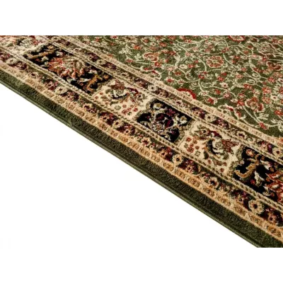 Orientalischer Stückteppich 200x300 cm LUCHO - grün / gemustert