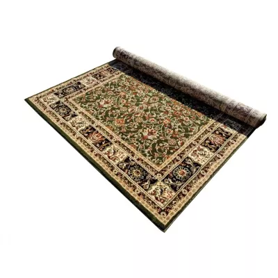 Orientalischer Stückteppich 200x300 cm LUCHO - grün / gemustert