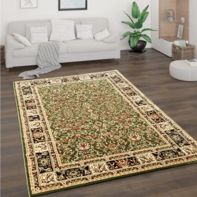 Orientalischer Stückteppich 200x300 cm LUCHO - grün / gemustert