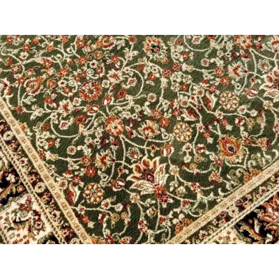 Orientalischer Stückteppich 200x300 cm LUCHO - grün / gemustert
