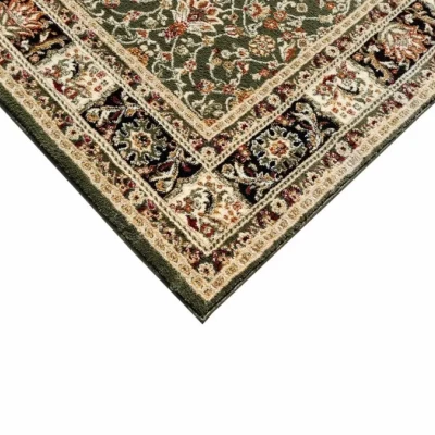 Orientalischer Stückteppich 200x300 cm LUCHO - grün / gemustert