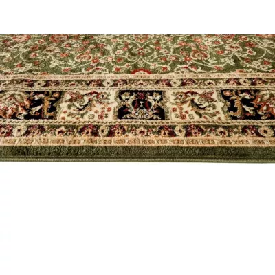Orientalischer Stückteppich 200x300 cm LUCHO - grün / gemustert