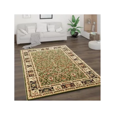 Orientalischer Stückteppich 60x100 cm LUCHO - grün / gemustert