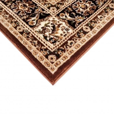 Orientalischer Stückteppich 160x220 cm LUCHO - braun / gemustert