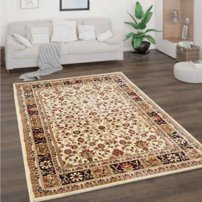Orientteppich 60x100 cm LUCHO - creme / gemustert
