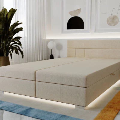 Boxspringbett 180x200 ROSIE 1 - ecru