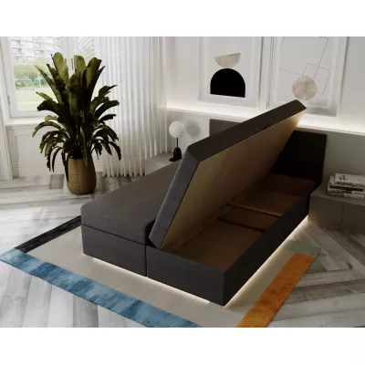 Boxspringbett 180x200 ROSIE 1 - dunkelgrau