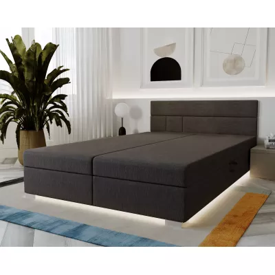 Boxspringbett 180x200 ROSIE 1 - dunkelgrau