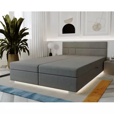 Boxspringbett 180x200 ROSIE 1 - grau