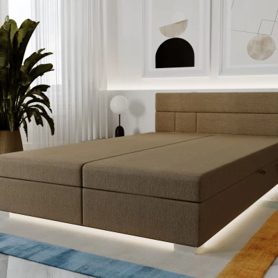 Boxspringbett 180x200 ROSIE 1 - braun
