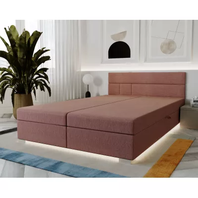 Boxspringbett 180x200 ROSIE 1 - rosa