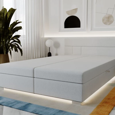 Boxspringbett 180x200 ROSIE 1 - weiß