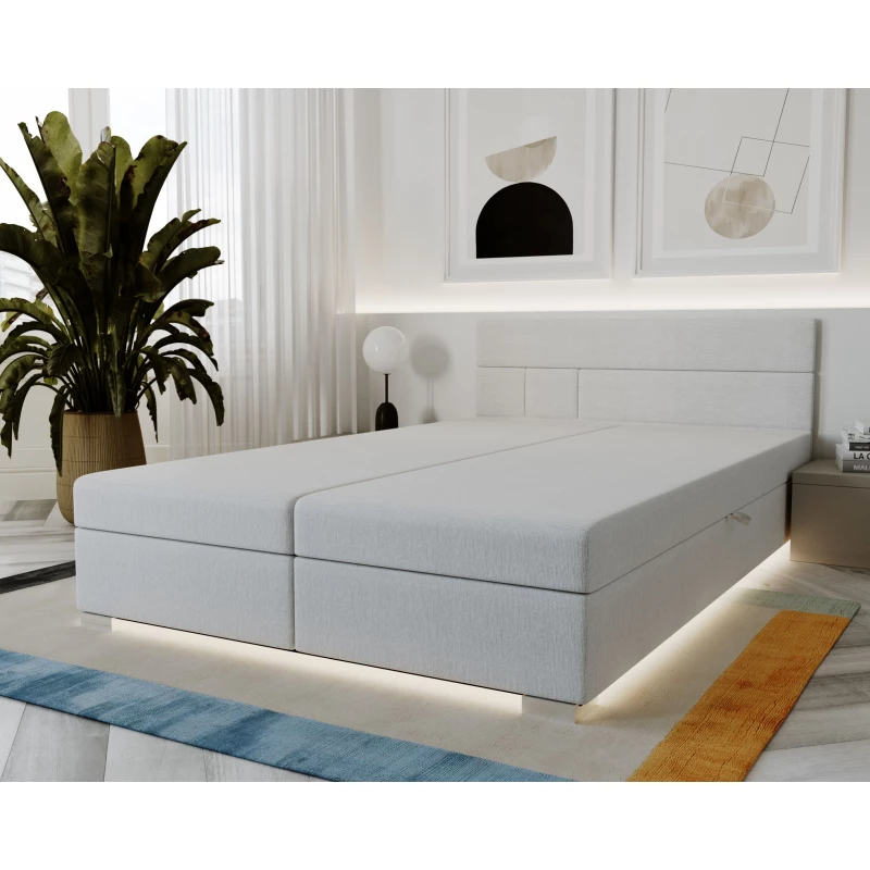 Boxspringbett 180x200 ROSIE 1 - weiß